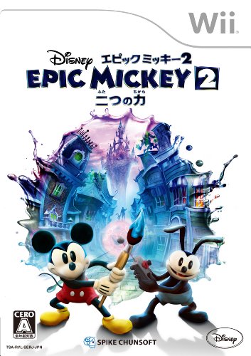 Wiiの名作・アクション・ゲーム人気投票&ランキング【ACT】 144位 ディズニー エピックミッキー2:二つの力の画像