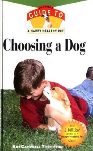 Choosing a Dog (By: Kim Campbell Thornton) cover