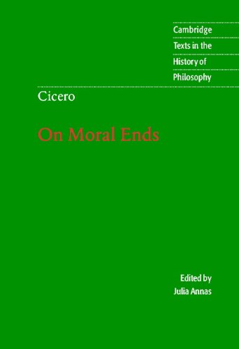 On Moral Ends (By: Julia Annas,Marcus Tullius Cicero,Raphael Woolf) cover