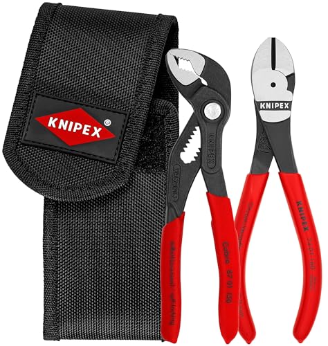 Knipex 00-20-72-V02 Mini Pliers Set 2-Piece Belt Pouch