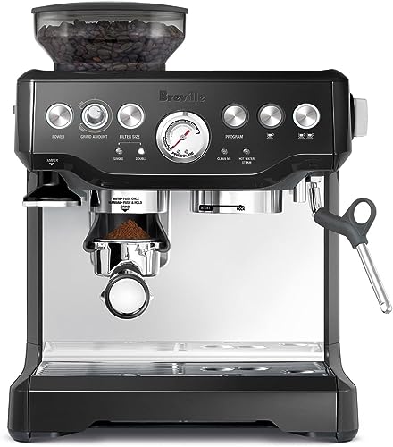 Breville Barista Express Espresso Machine BES870BSXL, Black Sesame: Semi Automatic Pump Espresso Machines: Home &amp; Kitchen