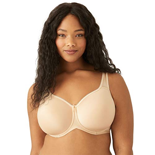 Wacoal Women's Basic Beauty Contour T-Shirt Bra, Sand, 36DDD