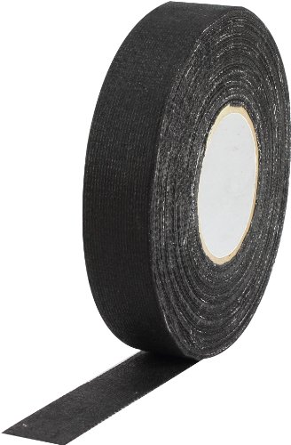 ProTapes Pro Friction Rubber Gauze Adhesive Tape, 15 mil Thick, 60' Length x 3/4" Width, Black (Pack of 1)