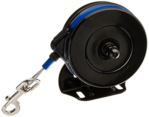 mounted retractable dog leash