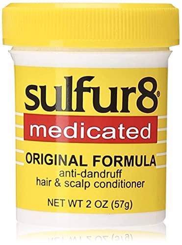 Sulfur 8 Medicated Regular Formula Anti-Dandruff Hair and Scalp Conditioner, 2 Ounce