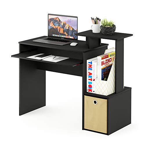 Furinno Econ Multipurpose Home Office Computer Writing Desk, Black/BrownThe Forest Stewardship CouncilFURINNO Simplist