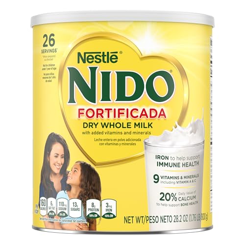 Nido Fortificada Dry Whole Milk 1.76 Pound