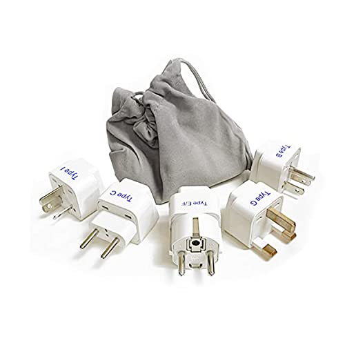 Ceptics GP-5PK Worldwide Adapter Plug Set