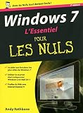 Windows 7 2e Lessentiel Pour Les Nuls