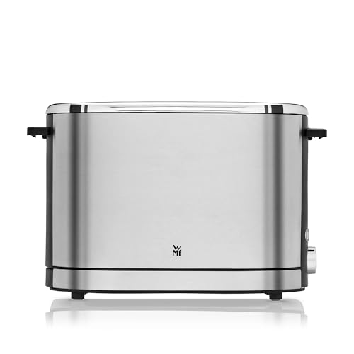 (-50%) WMF Lono Toaster 2 Scheiben Edelstahl, Doppelschlitz Toaster für große Toastscheiben mit Brötchenaufsatz, 2 Scheiben, XXL-Toast, 7 Bräunungsstufen, 900 W, edelstahl matt