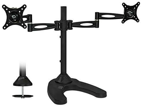 Mount-It! Full Motion Dual Monitor Desk Mount Versatile Design