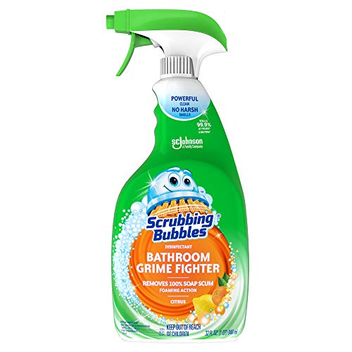 Scrubbing Bubbles Bathroom and Shower Cleaner Disinfectant Citrus Scent 32 oz