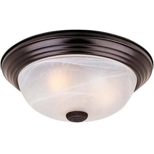 DESIGNERS FOUNTAIN Reedley 2-Lights Flush Mount Ceiling Light, 11 Inch Lighting Fixture for Kitchen, Bedroom, Bathroom, 