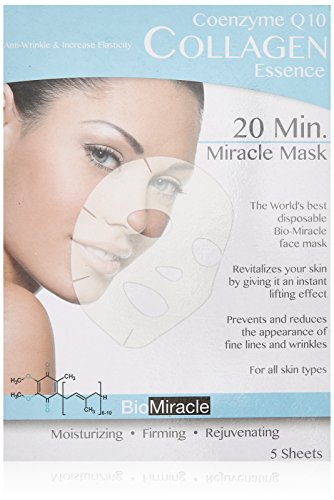 BioMiracle Anti-Aging and Moisturizing Face Mask with Collagen