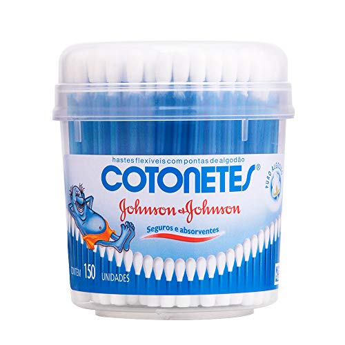 Cotonetes Hastes Flexíveis Pote 150un