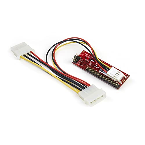 StarTech.com IDE to SATA Hard Drive or Optical Drive Adapter Converter, 40-Pin PATA to 2.5" SATA HDD / SSD / ODD Converter, TAA