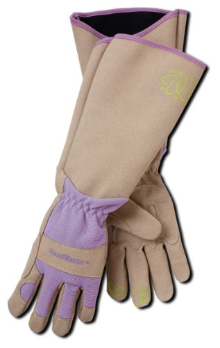Magid Glove &amp; Safety Professional Rose Pruning Thorn Resistant Gardening Gloves with Long Forearm Protection for Wom