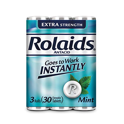 Rolaids Extra Strength Antacid Chewable Tablets Mint 360 Count
