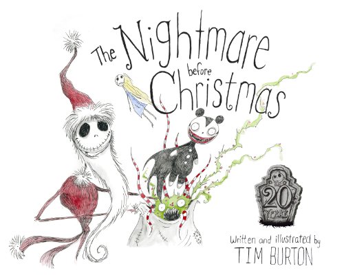 Tim Burton's The Nightmare Before Christmas book cover