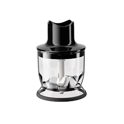 🔥 SELTEN SO GÜNSTIG (-35%) Braun Household Zerkleinerer Aufsatz MQ 20 - Stabmixer Zubehör kompatibel mit Braun Household MultiQuick Stabmixer mit EasyClick System, 350 ml, schwarz