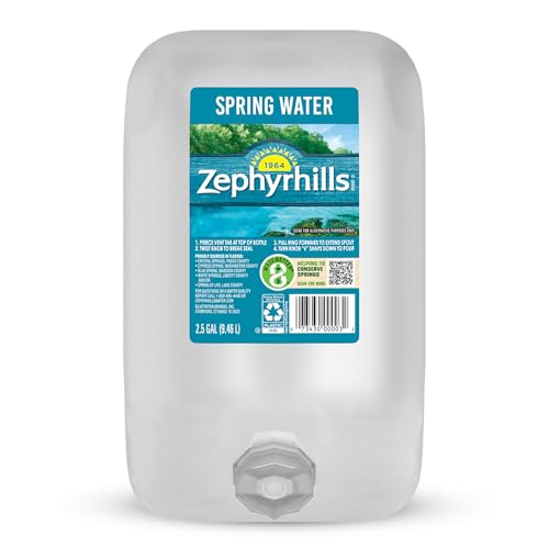 Zephyrhills Spring Water, 2.5 gallon 320 Fl Oz (Pack of 1)