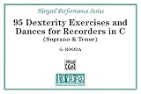 Finger Dexterity Exercises And Pieces For C Recorders Hargail Performance Series