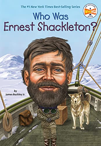 Who Was Ernest Shackleton? book cover