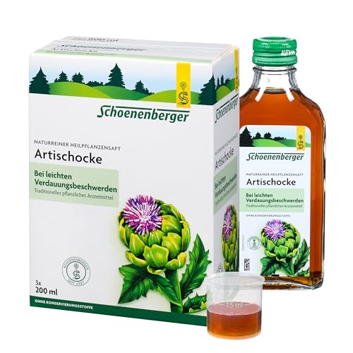 (-16%) Schoenenberger Artischocke naturreiner Heilpflanzensaft 3x 200 ml