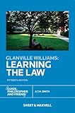 Glanville Williams Learning The Law English Edition