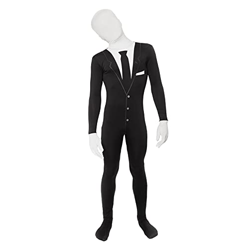 Morphsuits Slender Man Kids Morphsuit Costume - size Large 4'6-5' (137cm-152cm) (KPSML)