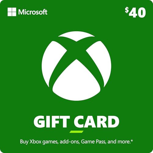 $40 Xbox Gift Card [Digital Code]