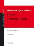Mmento De La Jurisprudence Droit Administratif Les Fondamentaux