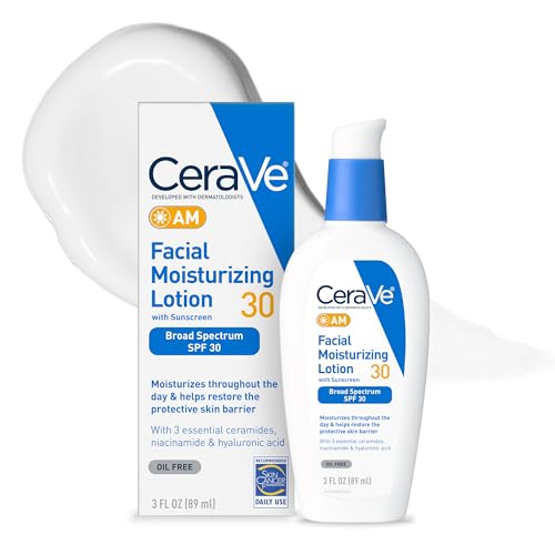 CeraVe AM Facial Moisturizing Lotion SPF 30 Oil-Free 3 oz