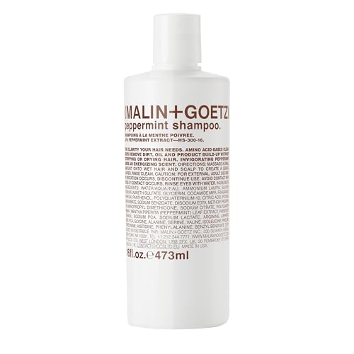 MALIN+GOETZ Peppermint Shampoo, A Clarifying Daily Cleanser, 16 fl oz
