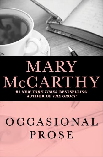 Occasional Prose: Essays book cover