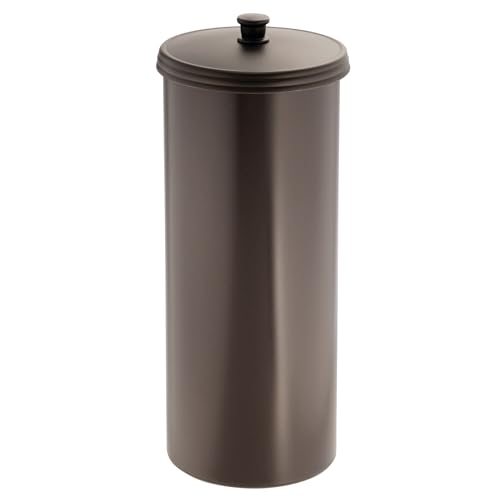 iDesign Kent Plastic Toilet Tissue Roll Reserve Organizer