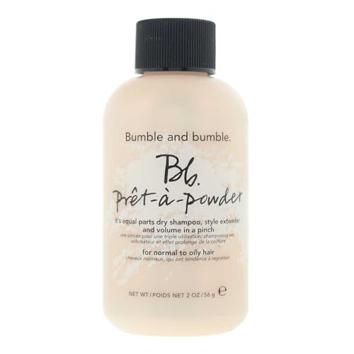 Bumble and bumble. Prêt-à-powder Dry Shampoo Powder | Adds Volume, Texture + Absorbs Oil | Non-Aerosol | Wavy + Straight, 2 Ounce