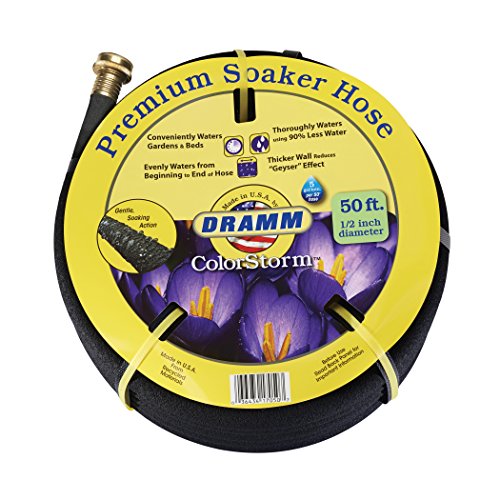 Dramm 17051/ColorStorm Standard Soaker Hose Efficient & Water-Conserving Great option if you need