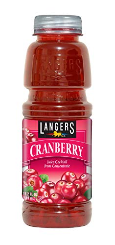 Langers Cranberry Juice Cocktail, 15.2 Fl Oz (Pack of 12) : Fruit Juices : Grocery & Gourmet Food