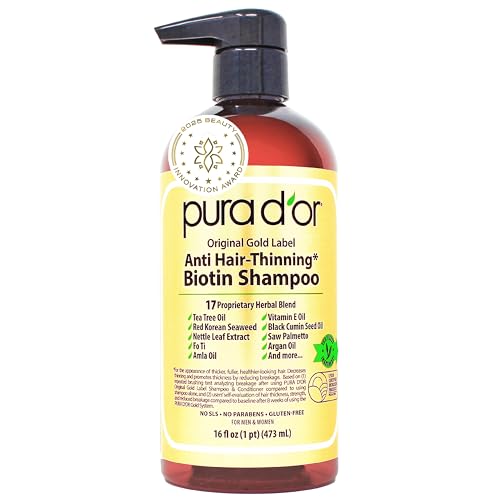 Pura D'Or Original Gold Label Anti-Thinning Biotin Shampoo