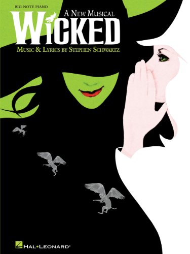 Wicked - Songbook (By: Stephen Schwartz) cover