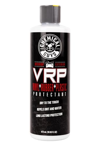 Chemical Guys VRP Vinyl, Rubber, and Plastic Dressing - Non-Greasy, Dry-to-the-Touch Shine for Tires, Trim, and More, Safe for Cars, Trucks, SUVs, RVs, and More - 16 oz