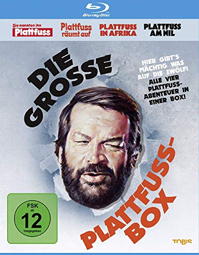 🔥 STARKER PREIS (-31%) Bud Spencer - Die grosse Plattfuss-Box [Blu-ray]