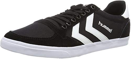 (-49%) hummel Unisex Slimmer Stadil Low Sneaker, Black, Size 44