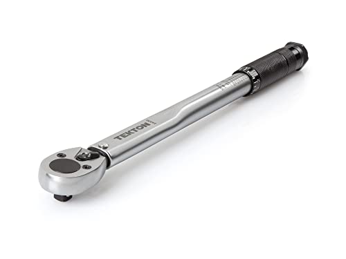 TEKTON 3/8 Inch Drive Micrometer Torque Wrench 10-80 ft-lb 24330