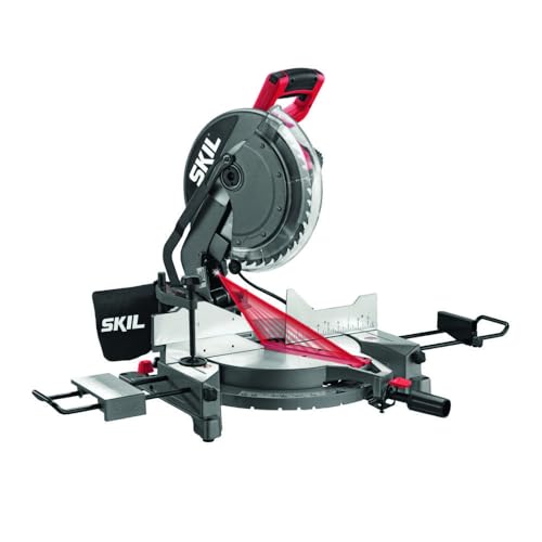 SKIL 3821-01 12-Inch Quick Mount Compound Miter Saw with Laser