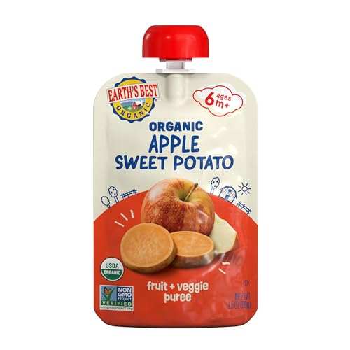 Earths Best Organic Sweet Potato Apple Stage 2