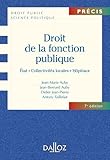 Droit De La Fonction Publique Tat Collectivits Locales Hpitaux Prcis