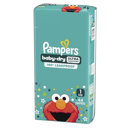 Pampers Baby Dry Diapers Size 1 44 Count Absorbent Disposable