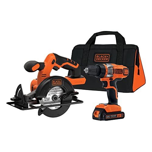 BLACK + DECKER Drill and Circular Saw Kit Not everyone needs a large power tool